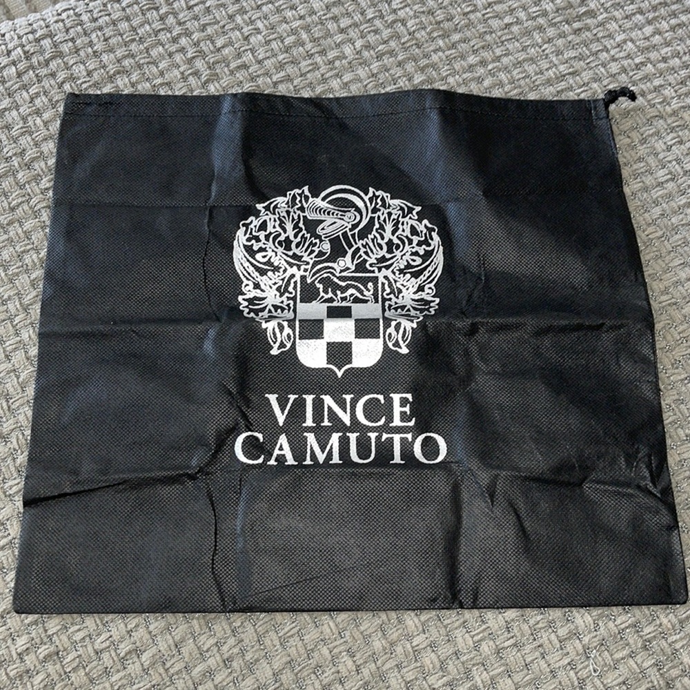 Vince Camuto black dust bag